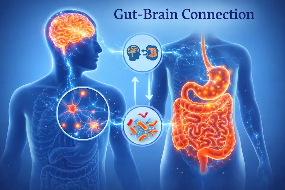 You are currently viewing Gut-Brain Connection in Mind, Mood & Sleep: HealthLiveHub