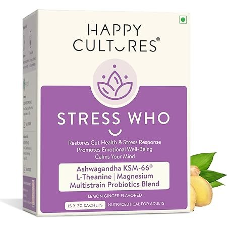 Happy Cultures Stress Who - Ashwagandha KSM66