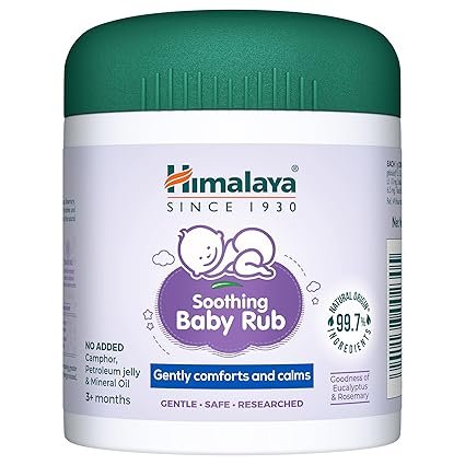 Himalaya Soothing Baby Rub 50ml with Eucalyptus Oil
