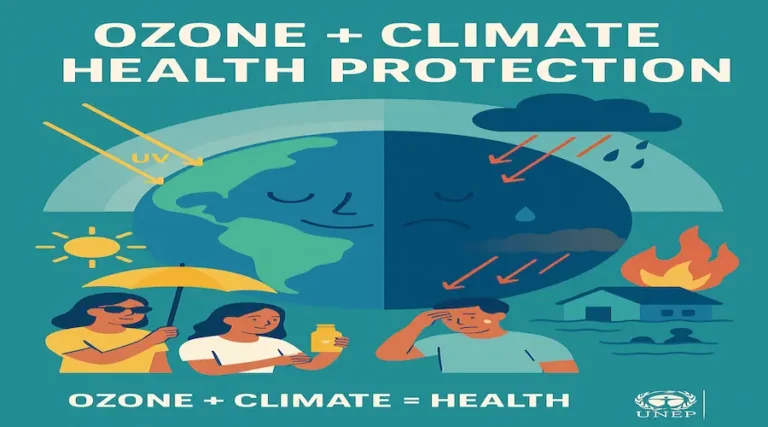 Connection Between Ozone Depletion, Climate Change and Health: HealthLiveHub