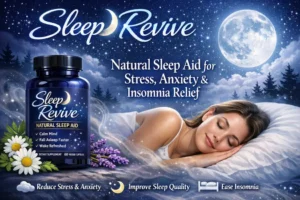 Read more about the article SleepRevive Review – Natural Sleep Aid for Stress, Anxiety & Insomnia Relief