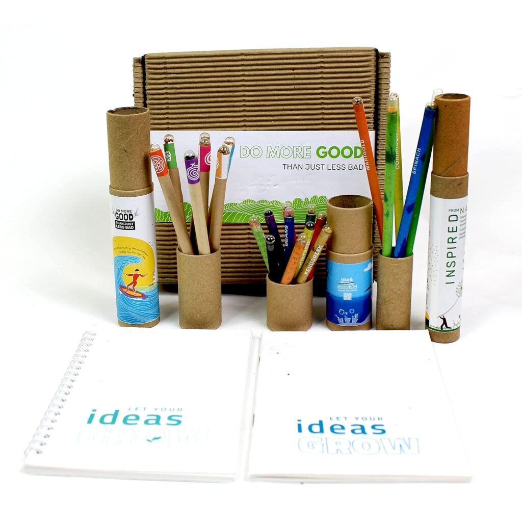 bioQ Plantable Stationery Combo