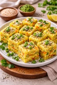Delicious-vegetable-dhokla