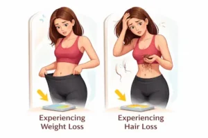 Weight loss and hair loss concerns