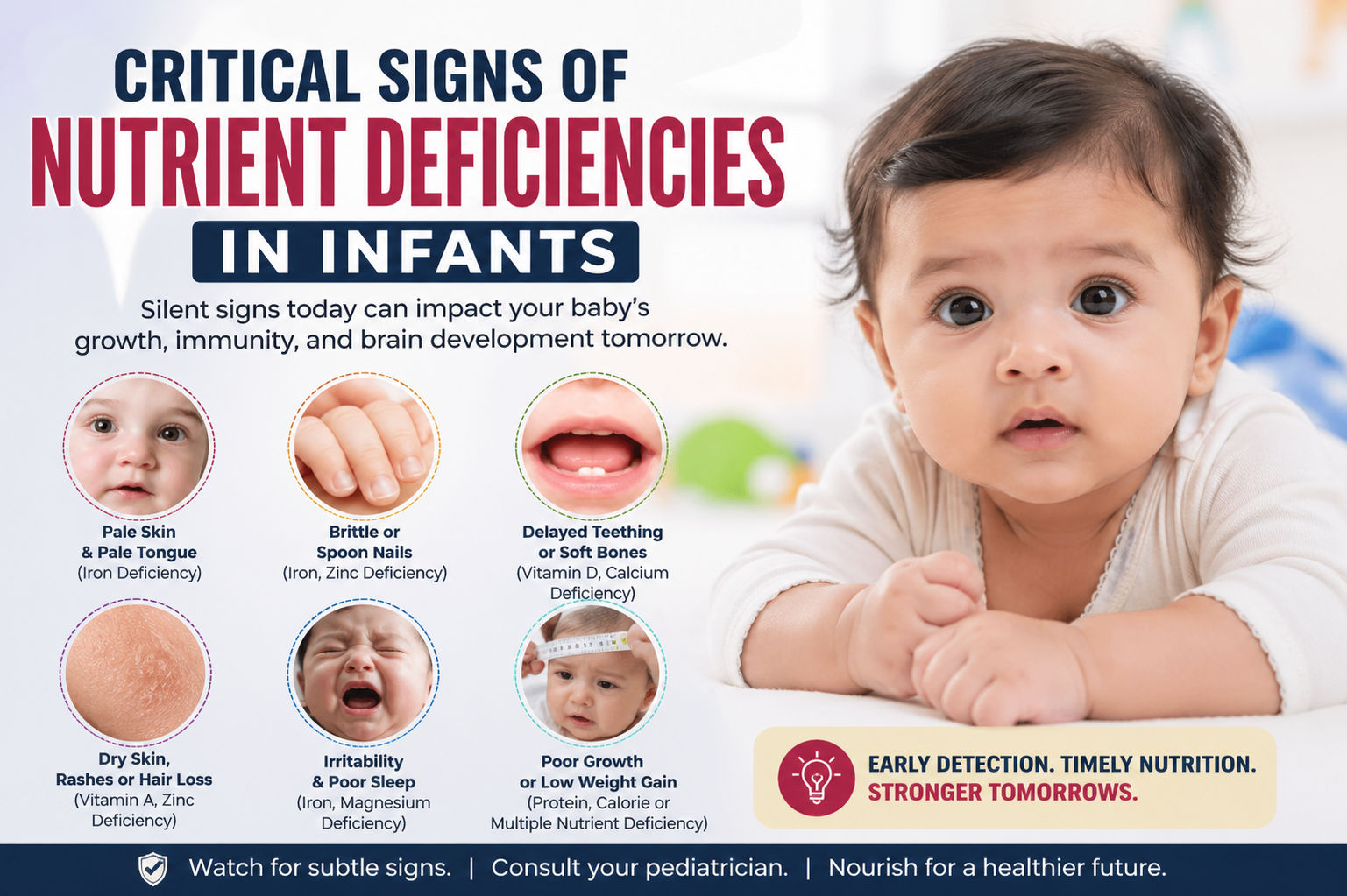 Critical signs of Nutrient Deficiencies