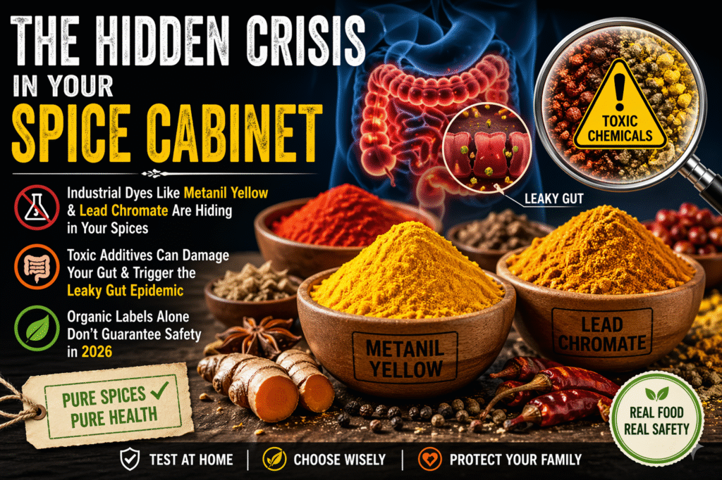 How to identify adulterated spices using simple home tests for better gut health