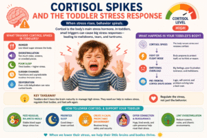 Cortisol spikes and Tantrums