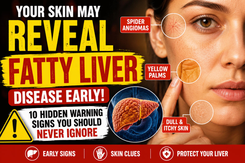 10 hidden sign of fatty liver