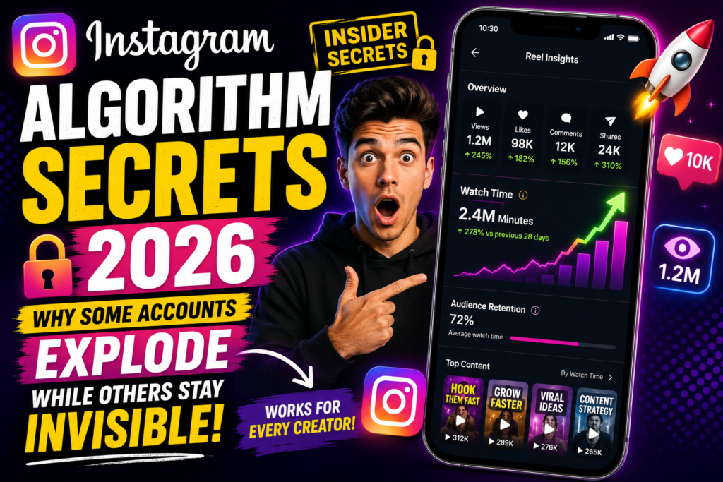 Instagram algorithm secrets